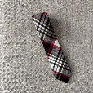 Bibas Plaid Tie